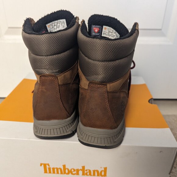 Timberland Norton Ledge WP Warm Lined Boot - Size 9.5 - Rust Nubuck - Picture 3 of 6